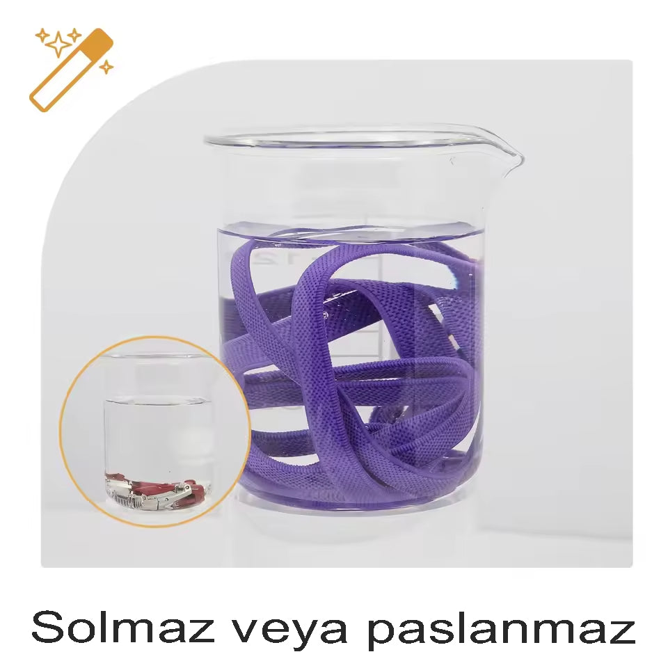 Yeni Elastik Dantel | Bağcık | Kravat | Ayakkabı Bağcıkları | Basın Kilit | Spor Ayakkabı | Çocuklar | Yetişkinler | 8MM | Düz Ayakkabı Bağı